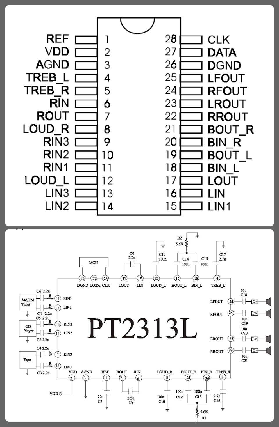 Csc2313f схема подключения