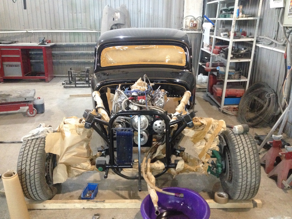 И вот наконец, начали долгожданную сборку машины))) — Хот-Род от КОЛЁС ...