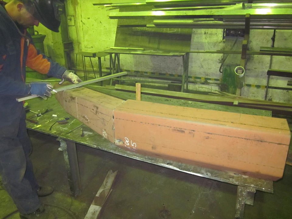 Передний силовой бампер. Часть 2-я. Изготовление бампера -история в ...