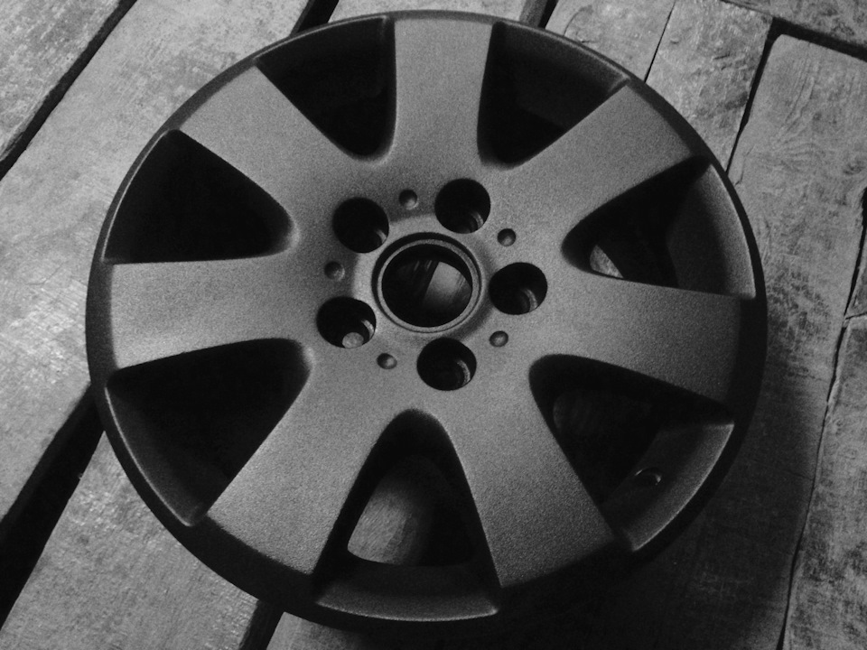 Порошковая покраска дисков в Воронеже. Зима 2 — garage-vrn на DRIVE2