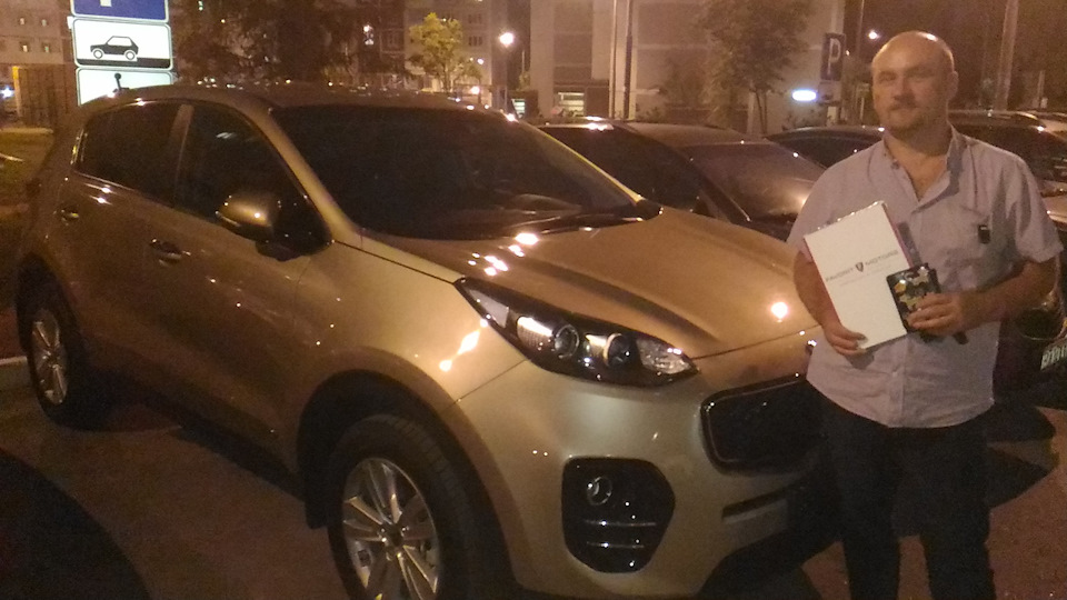 Расход топлива — KIA Sportage (4G), 2 л., 2017 года | обкатка | DRIVE2