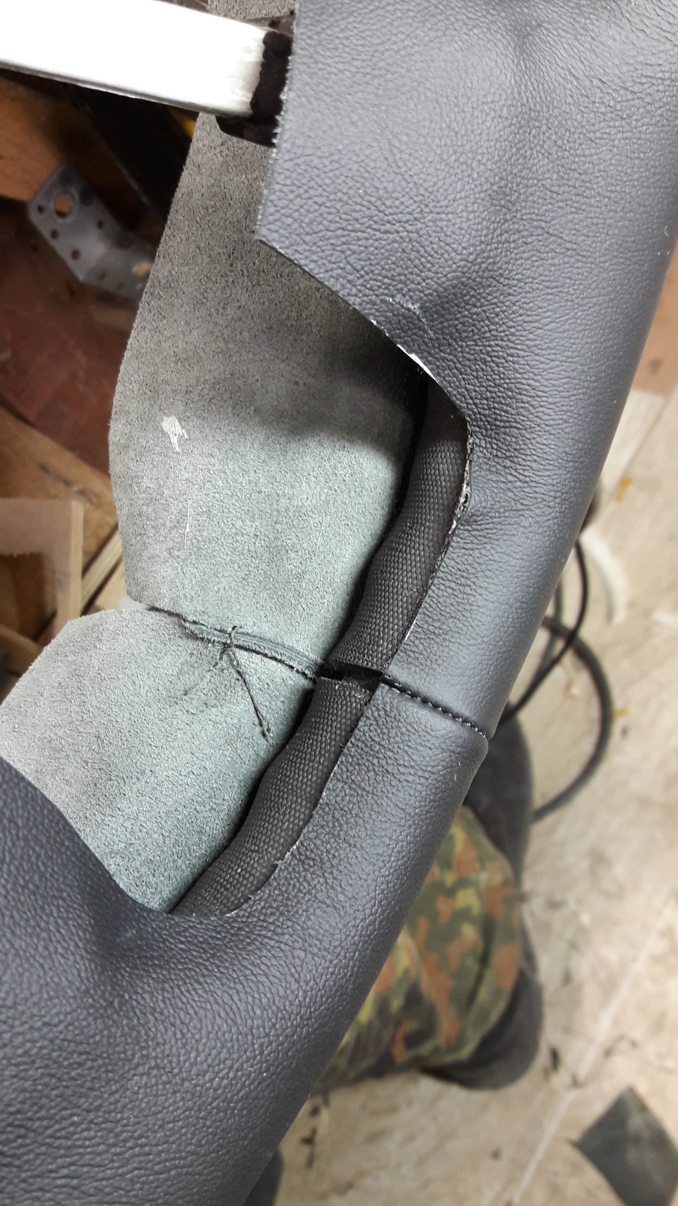 Как сделать шов косичка на руле - 90 фото