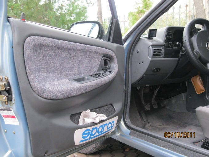 Эл. зеркала заднего вида (part Finish) — Daewoo Nexia (2G), 1,5 л, 2006 ...