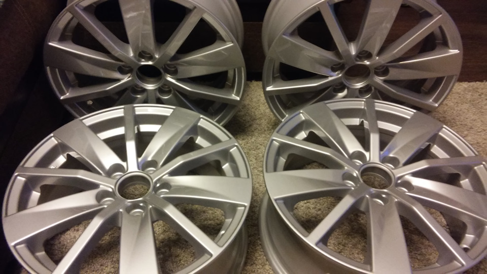 Новые диски на лето- Реплика от КиК — Volkswagen Polo Sedan, 1,6 л ...