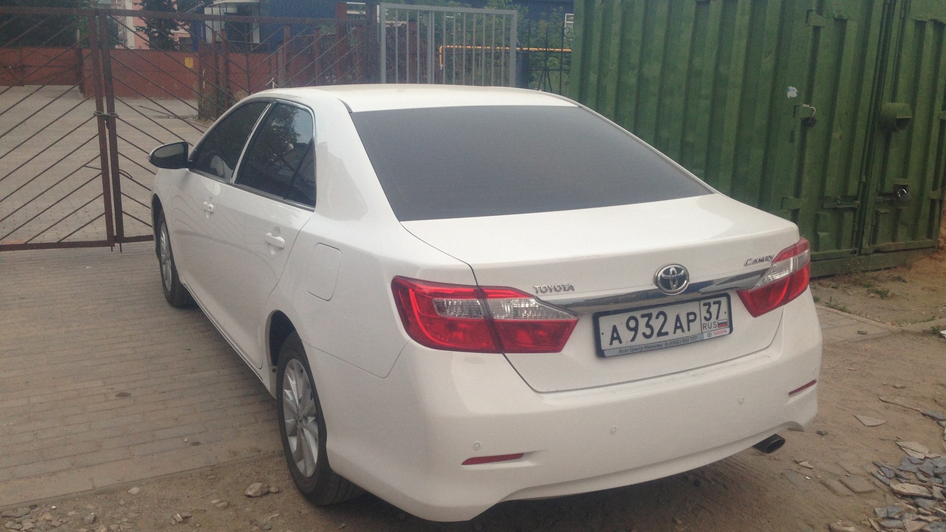 Toyota Camry (XV50) 2.5 бензиновый 2013 | White Wolf на DRIVE2