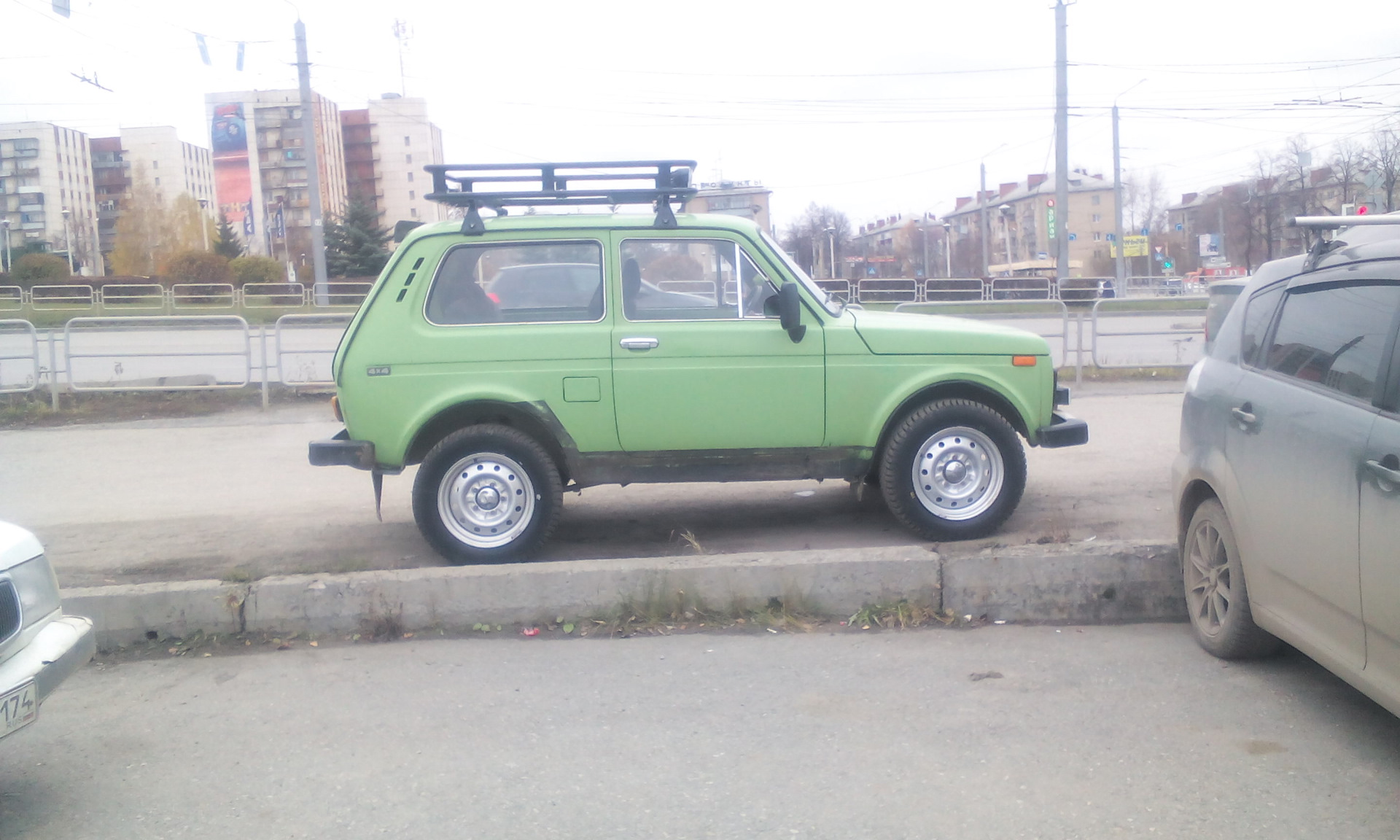 Кама 515 на зиму. — Lada 4x4 3D, 1,6 л, 1981 года | шины | DRIVE2
