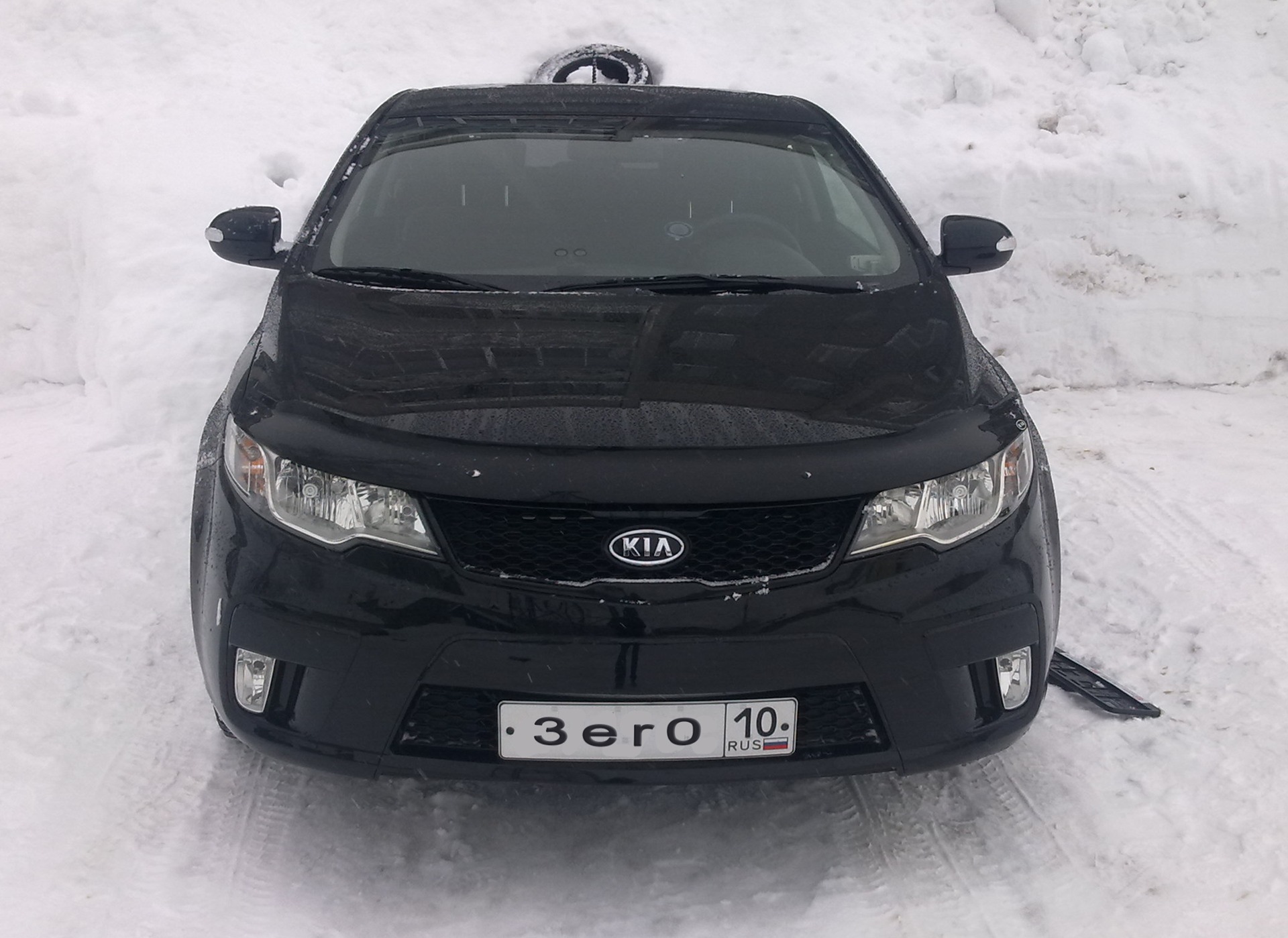 Перемещение Госномера (Добавлены фото) — KIA Cerato Koup (1G), 1,6 л, 2010  года | другое | DRIVE2