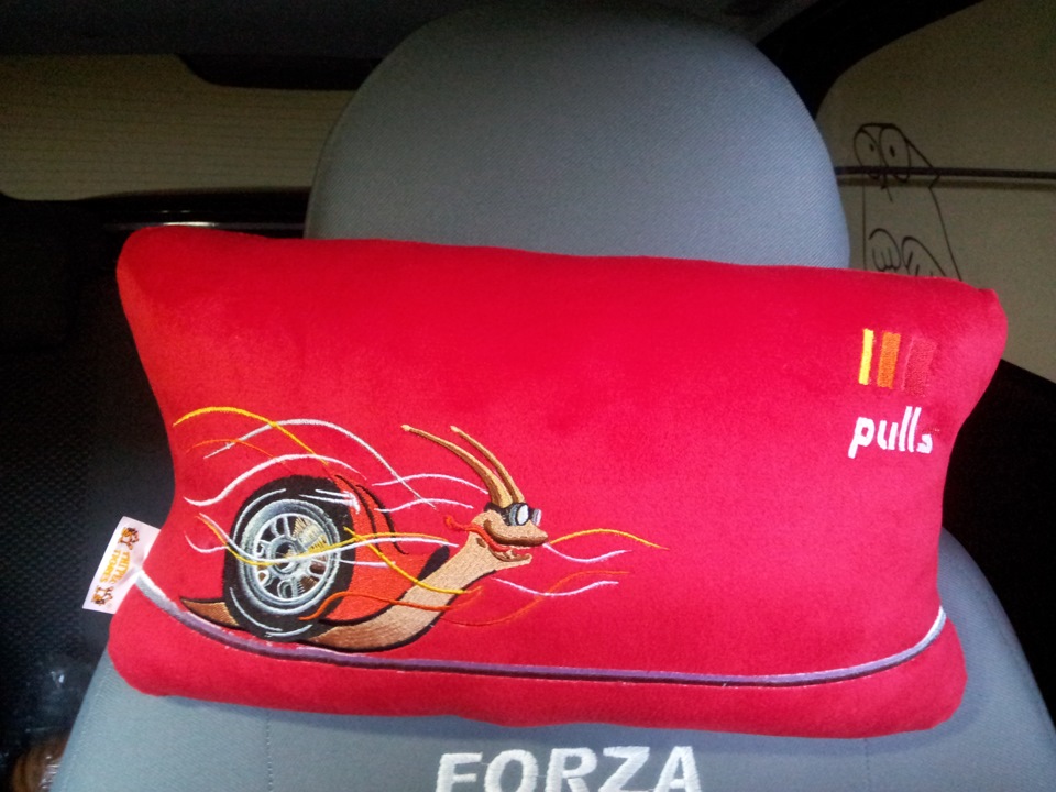 Подушечки на подголовники. — ЗАЗ Forza, 1,5 л, 2011 года | тюнинг | DRIVE2