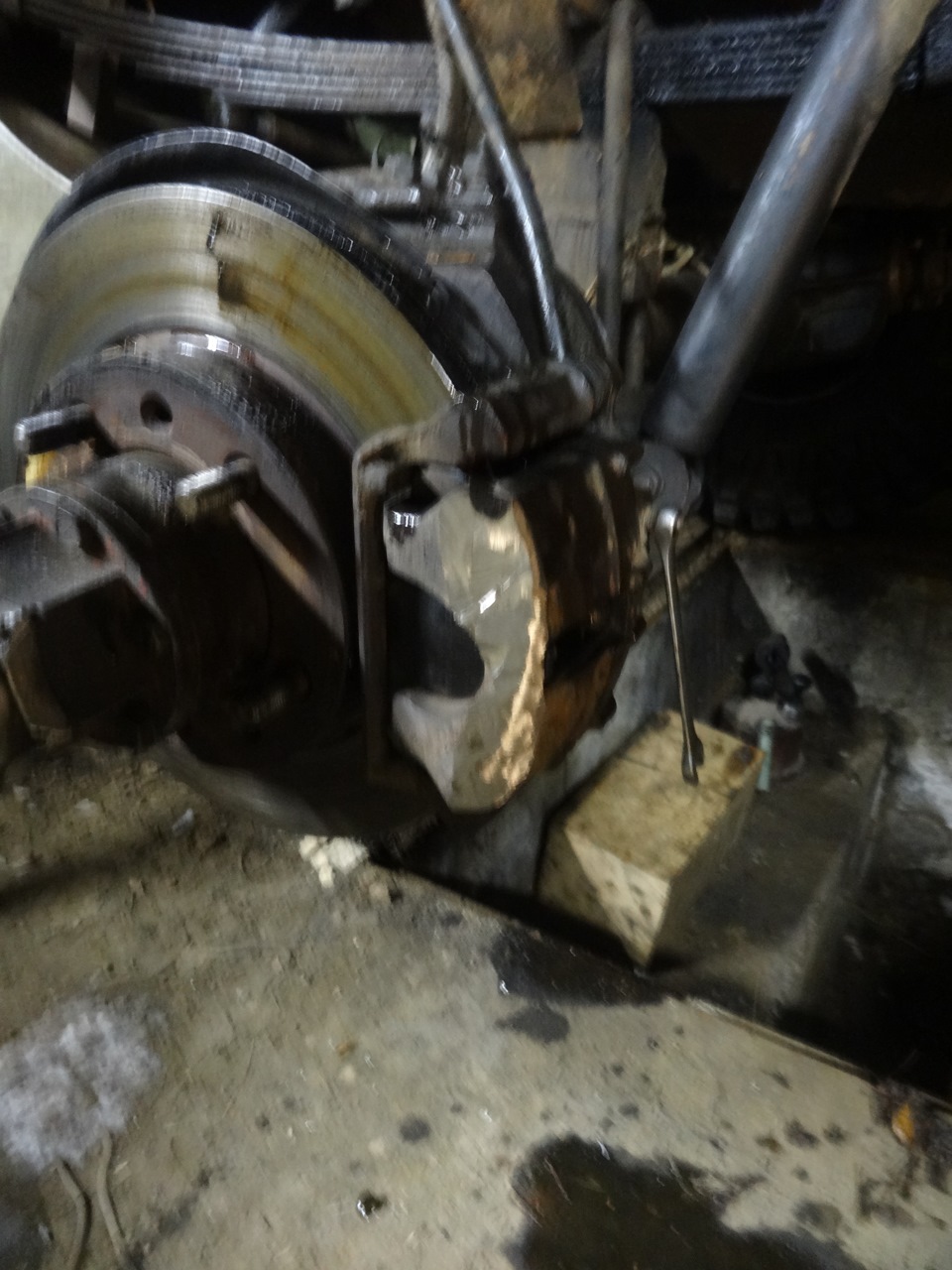 установка криппикраулер на 15-х дисках на дисковые тормоза ( геморой ...