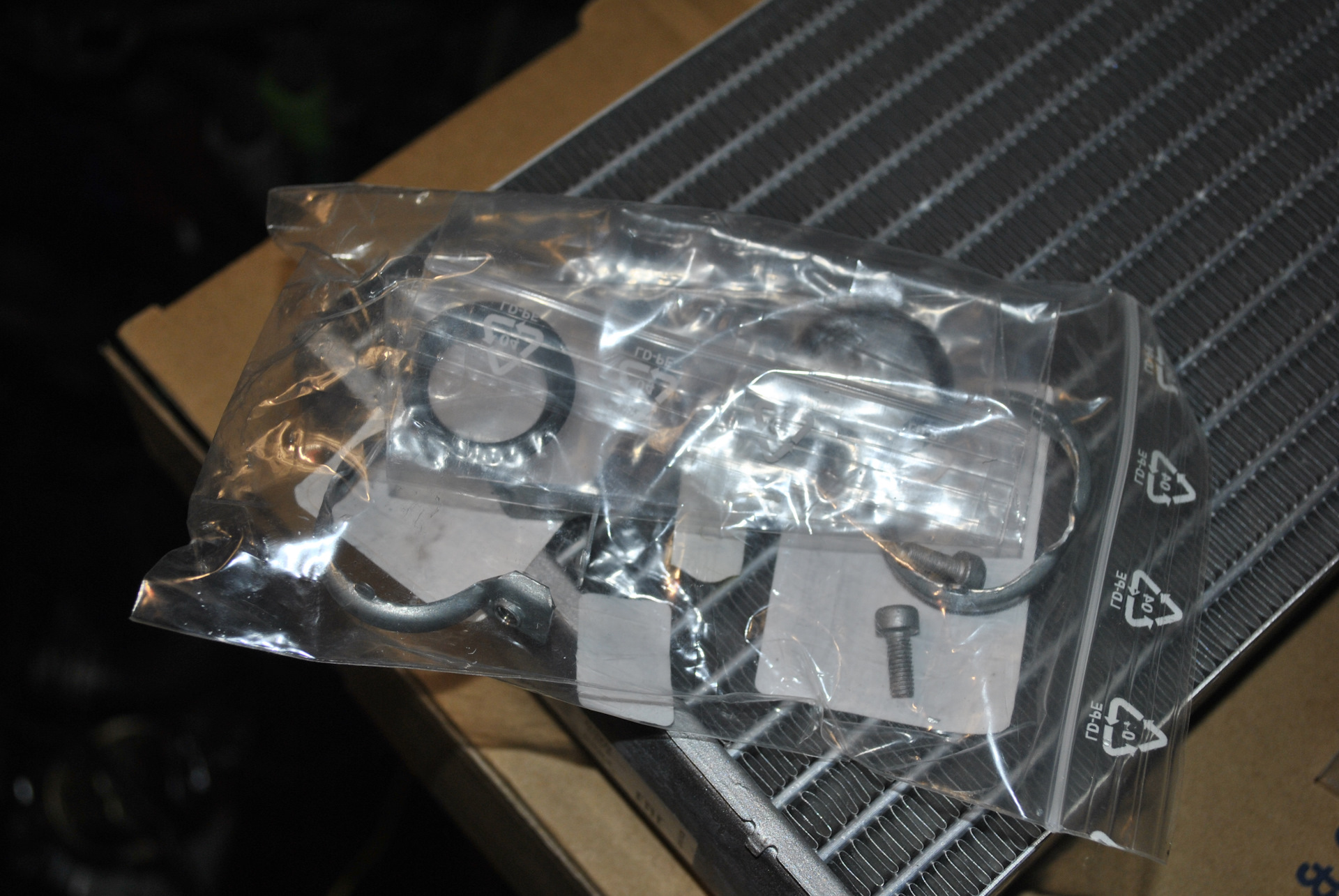 хомут радиатора отопителя уаз патриот.