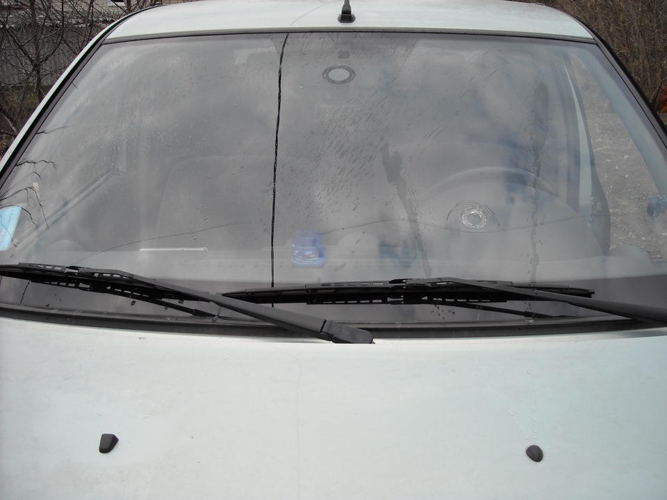 Веерные форсунки стеклоомывателя на Логан — Renault Logan (1G), 1,6 л ...