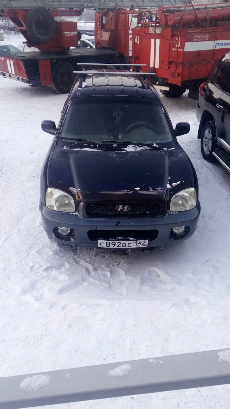 Сига или что?! — Hyundai Santa Fe (1G), 2,4 л, 2004 года | наблюдение |  DRIVE2