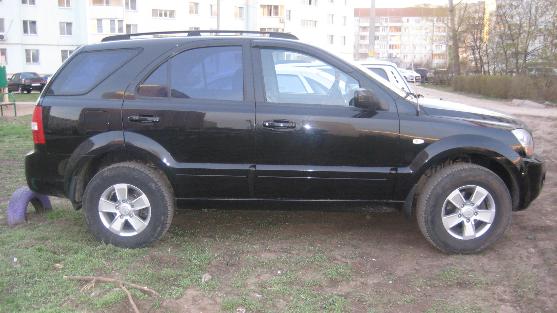 KIA Sorento (1G) 3.3 бензиновый 2007 | Back in Black на DRIVE2