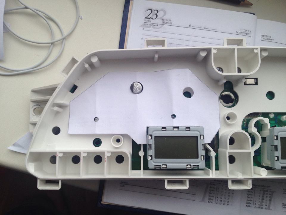 Пересвет приборной панели 2114 и приоры — Lada 2114, 1,6 л, 2013 года ...