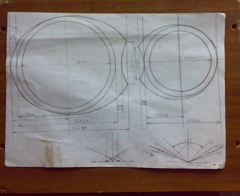 Ангельские глазки размеры. Ангельские глазки чертеж. ВАЗ фары чертеж. Ангельские глазки на ВАЗ 2112 чертежи.