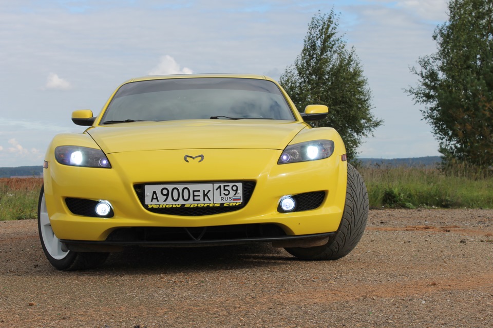 Шевроле rx8 желтый