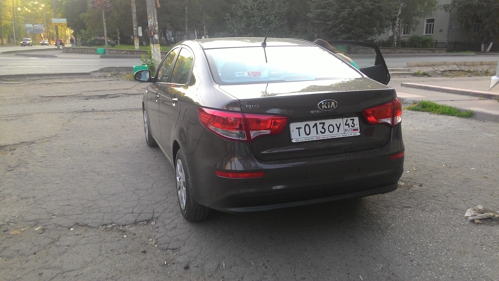 KIA Rio (3G) 1.6 бензиновый 2015 | 1.6 6ст Автомат на DRIVE2