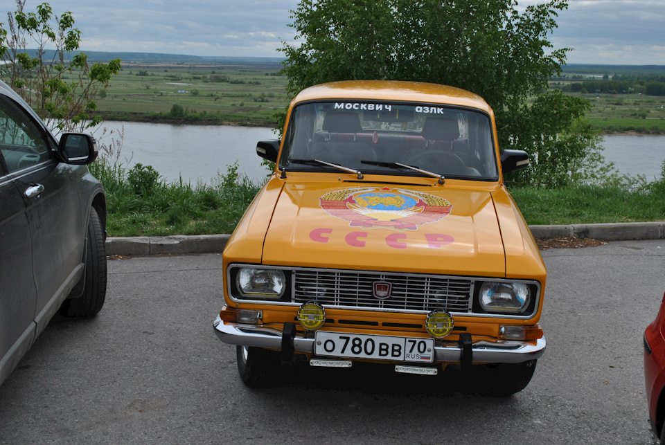 Ретро-парад Томск 2016 part1 — DRIVE2