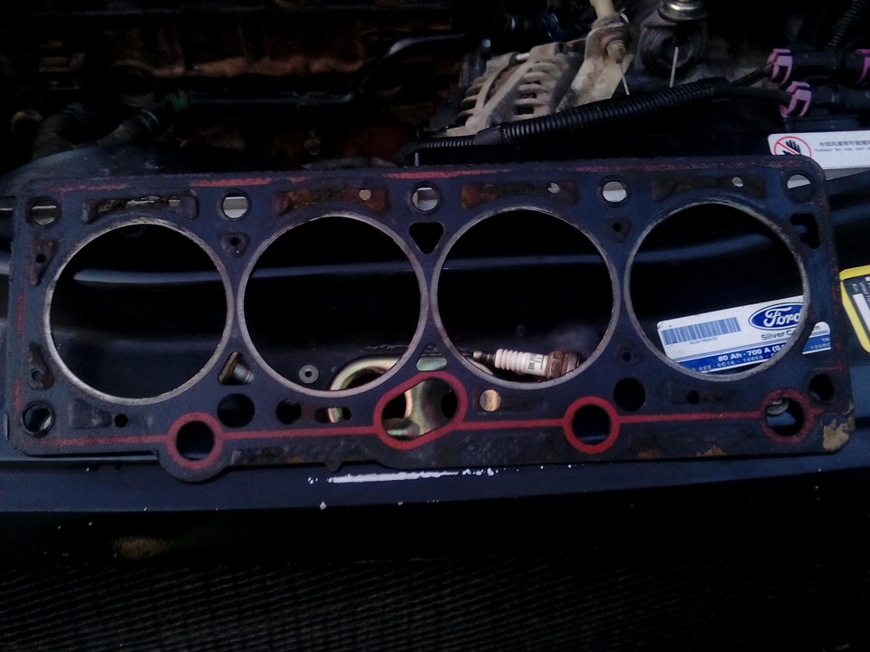 85000 и меняем прокладку головки!)))) — Chery Amulet, 1,6 л, 2008 года ...