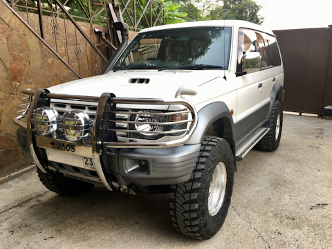 Фото паджеро 2 тюнинг японии Mitsubishi Pajero Старый Самурай