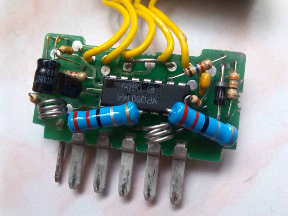 диоды в габаритах — Lada 2114, 1,6 л, 2008 года | электроника | DRIVE2