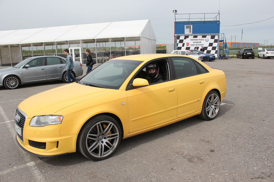 39_TrackDay на Автодром Шушары (часть 1) — Audi A4 (B7), 2,7 л, 2005 ...