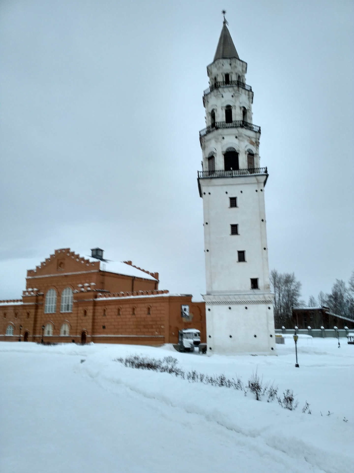 невьянск падающая башня