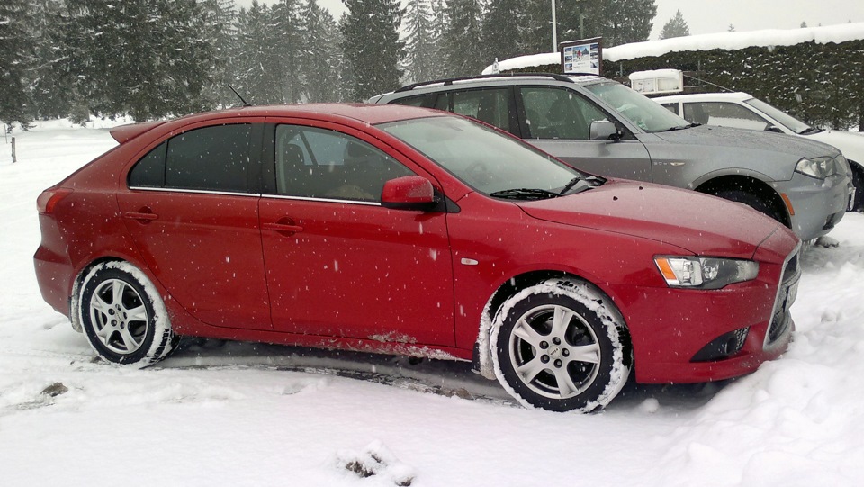 Поездка в Баварские Альпы — Mitsubishi Lancer Sportback, 1,8 л, 2011 ...