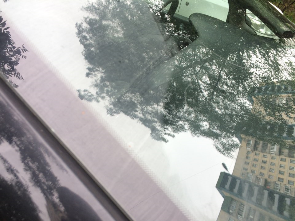 Какой то урод поцарапал стекло — KIA Ceed (2G), 1,6 л, 2015 года ...