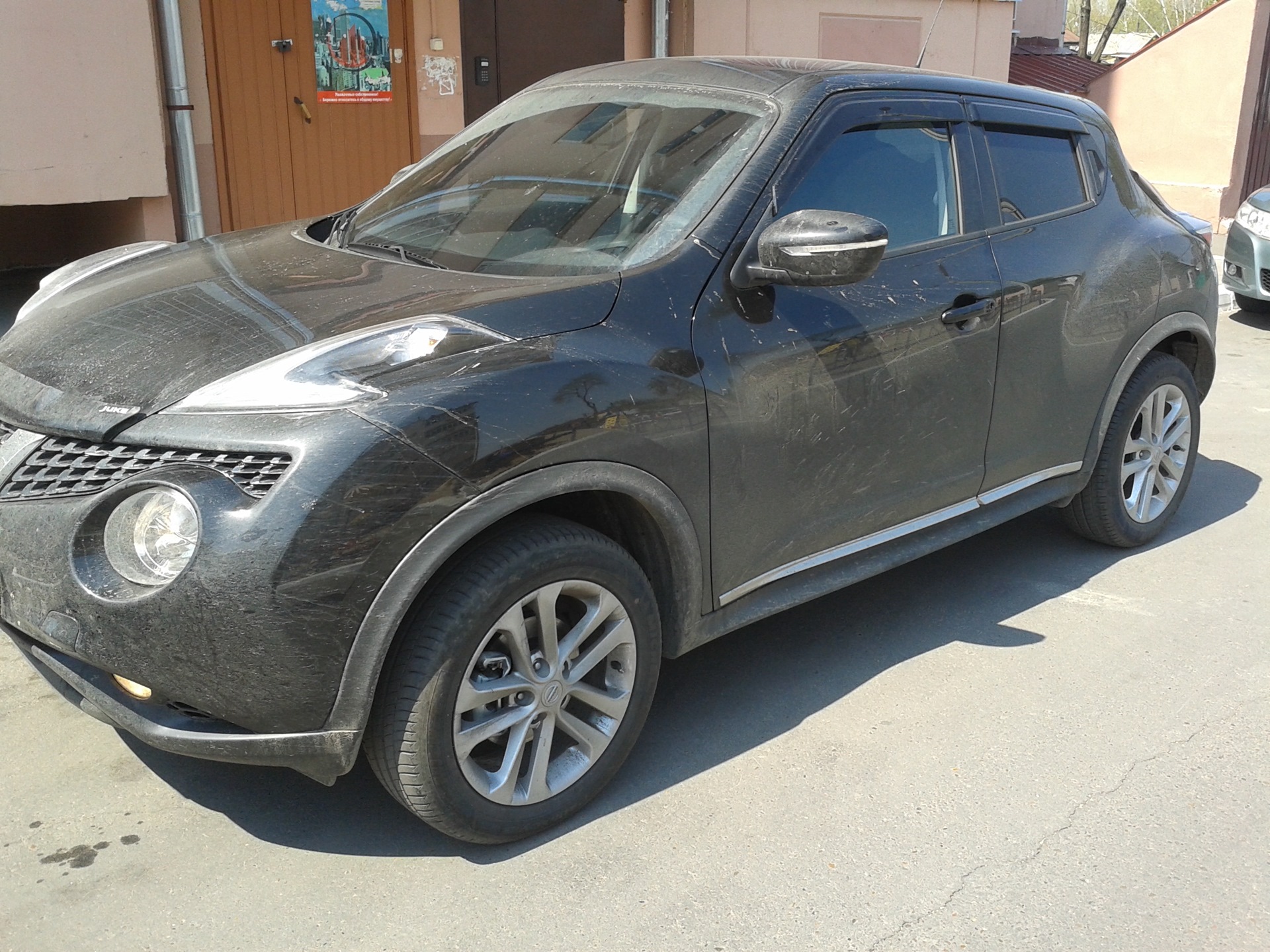 Покрытие авто жидким стеклом — Nissan Juke (1G), 1,6 л, 2015 года | мойка |  DRIVE2