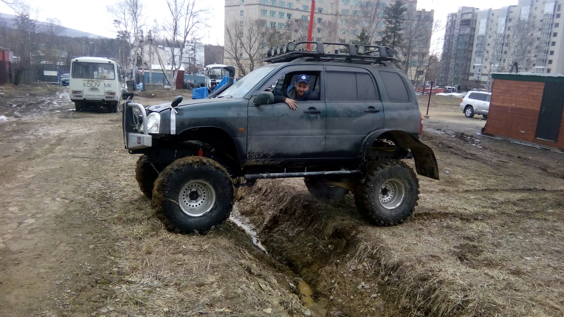 сузуки эскудо на мостах