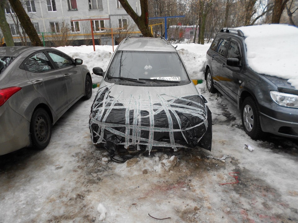 Ледяной дождь автомобиль