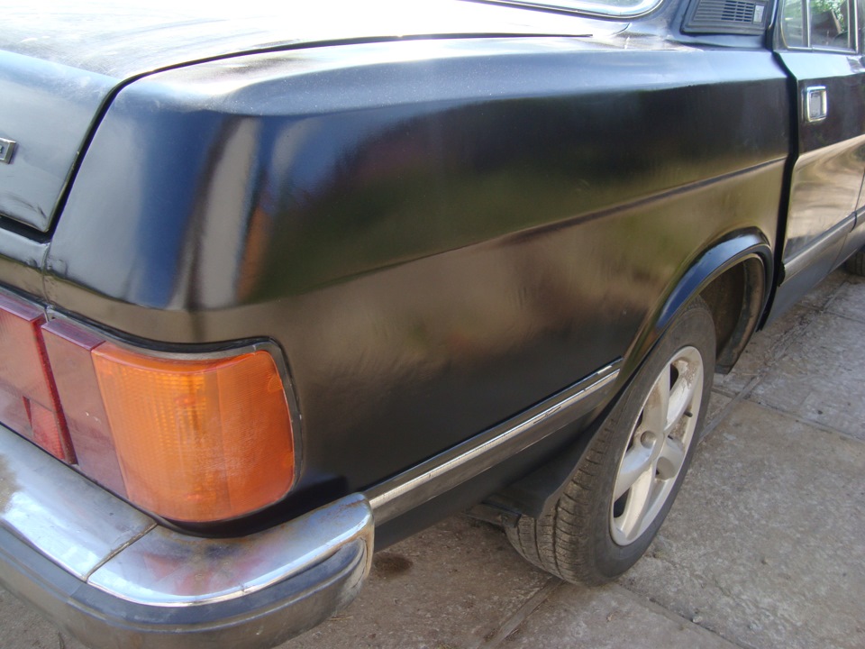 Кузов 2 — ржавчина — косметический ремонт (пороги, крылья) — ГАЗ 3102 ...