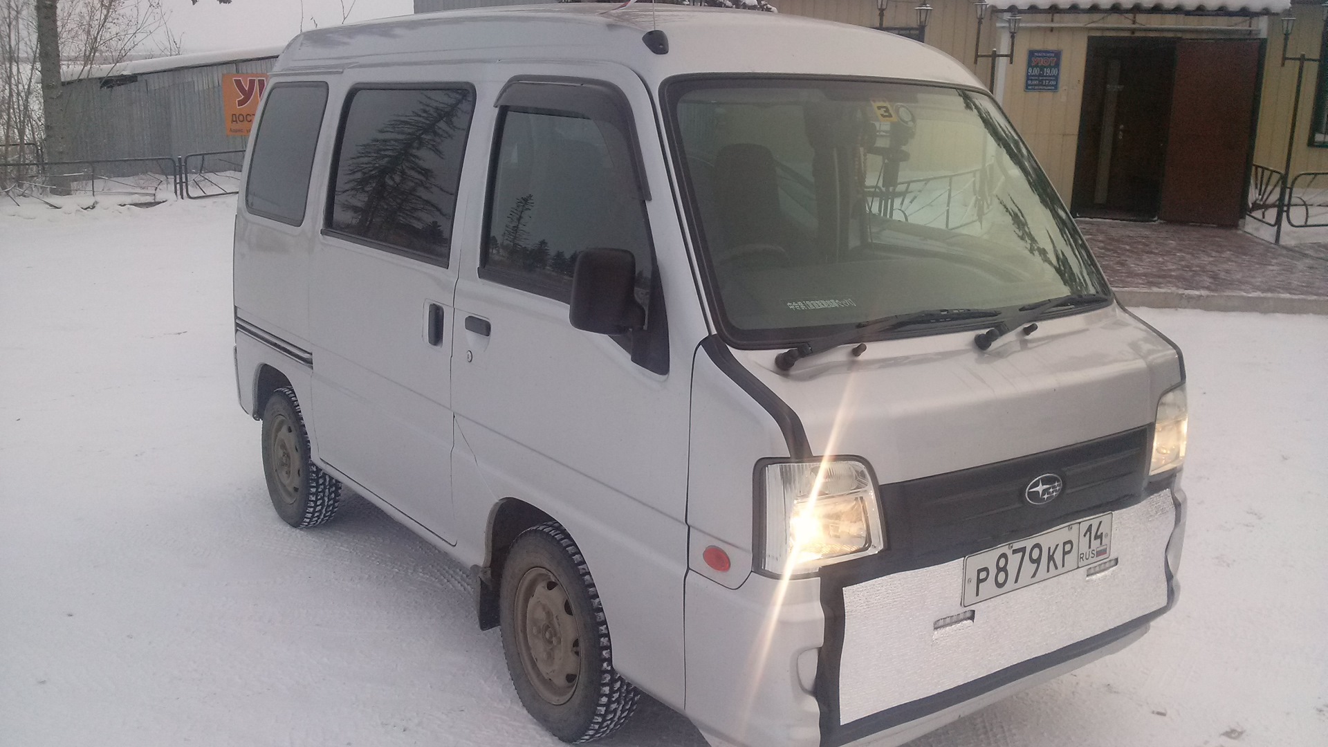 Subaru Sambar (6G) 0.7 бензиновый 2008 | Зверь-машина на DRIVE2