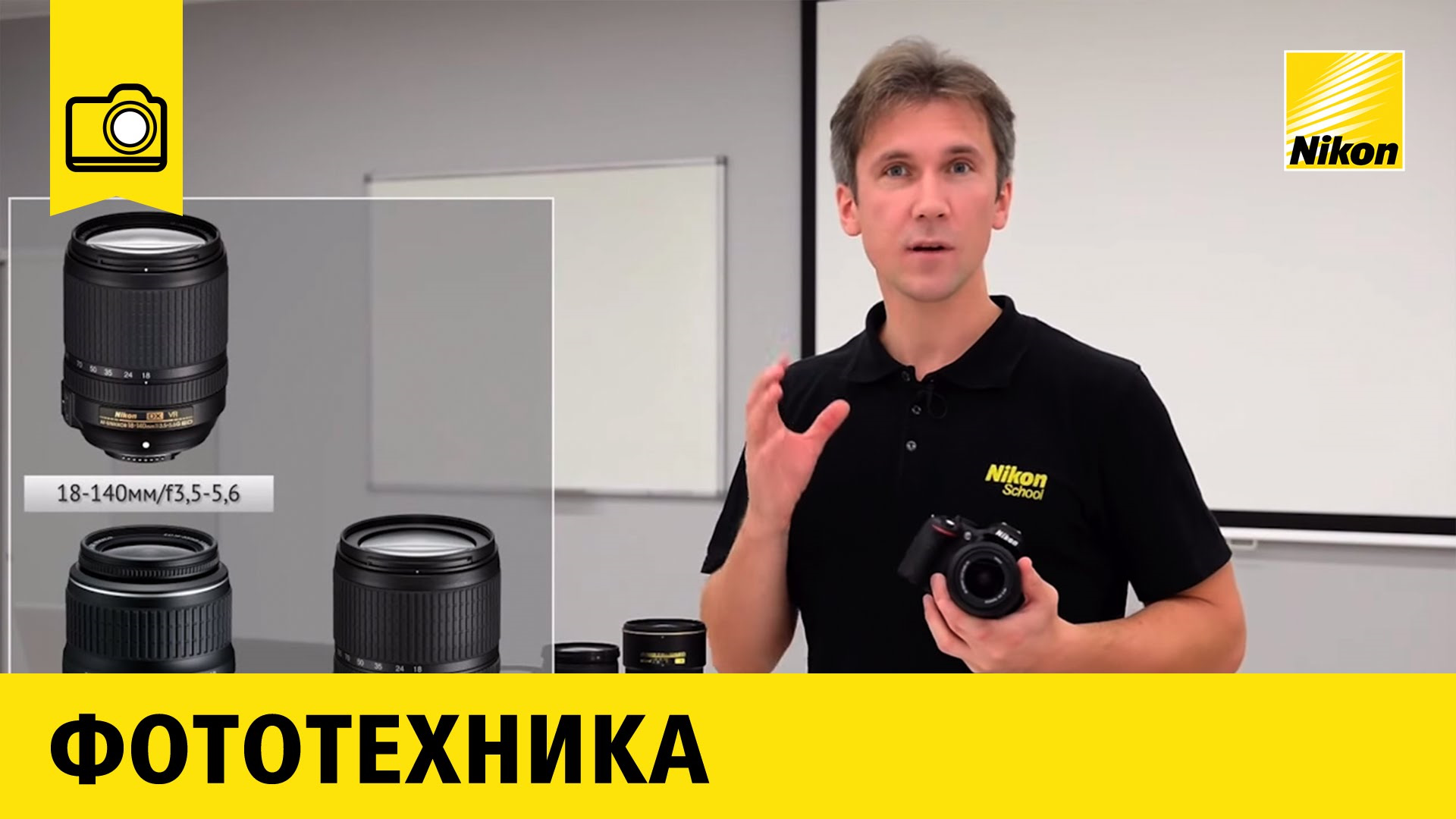 Ошибка объектива nikon. Штатные объективы. DX объектив на FX камере.