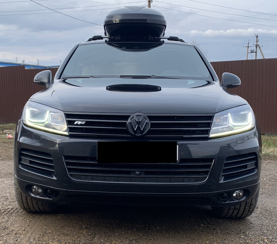 Антихром «народными» средствами — Volkswagen Touareg (2G), 3,6 л, 2013 года  | тюнинг | DRIVE2