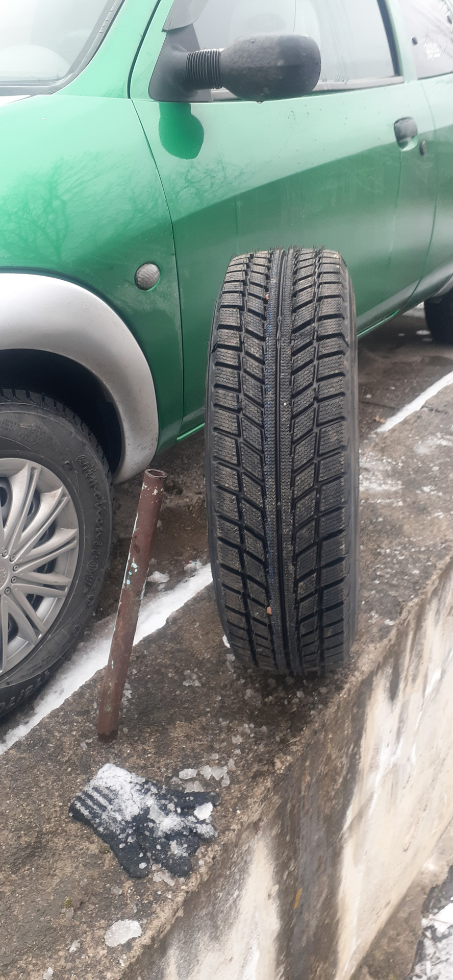 КАМА надулась. — Ford Ka (1G), 1,3 л, 1999 года | шины | DRIVE2