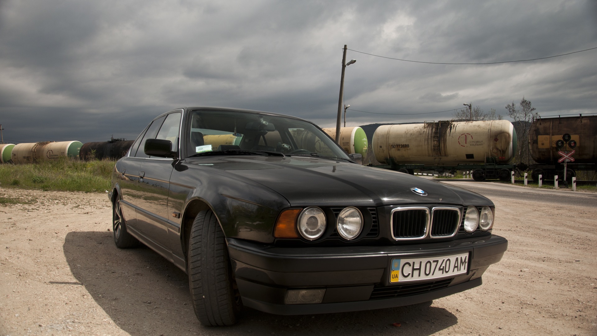 BMW 5 series (E34) 2.0 бензиновый 1994 | просто Чёрная на DRIVE2