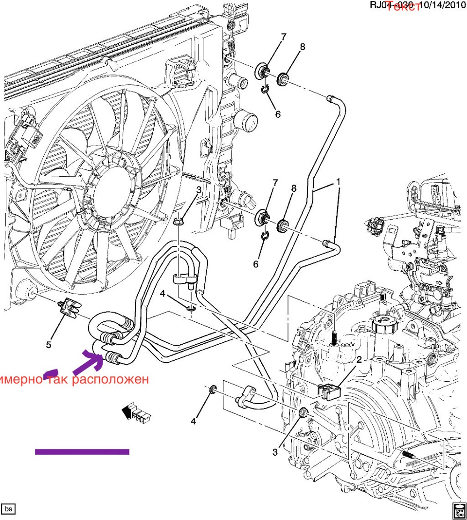 Патрубок — Chevrolet Aveo Sedan (2G), 1,6 л, 2013 года | поломка | DRIVE2