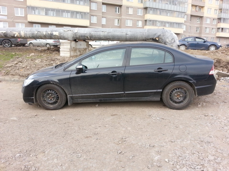 Переобувка на лето — Honda Civic 4D (8G), 1,8 л, 2008 года | шины | DRIVE2
