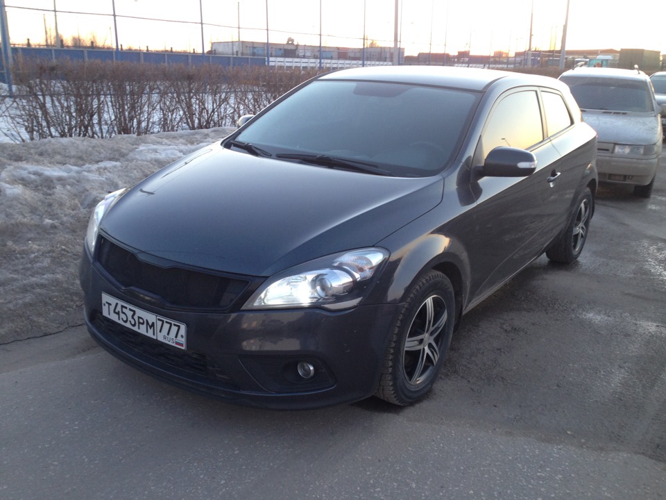 Kia Ceed 2010 антихром