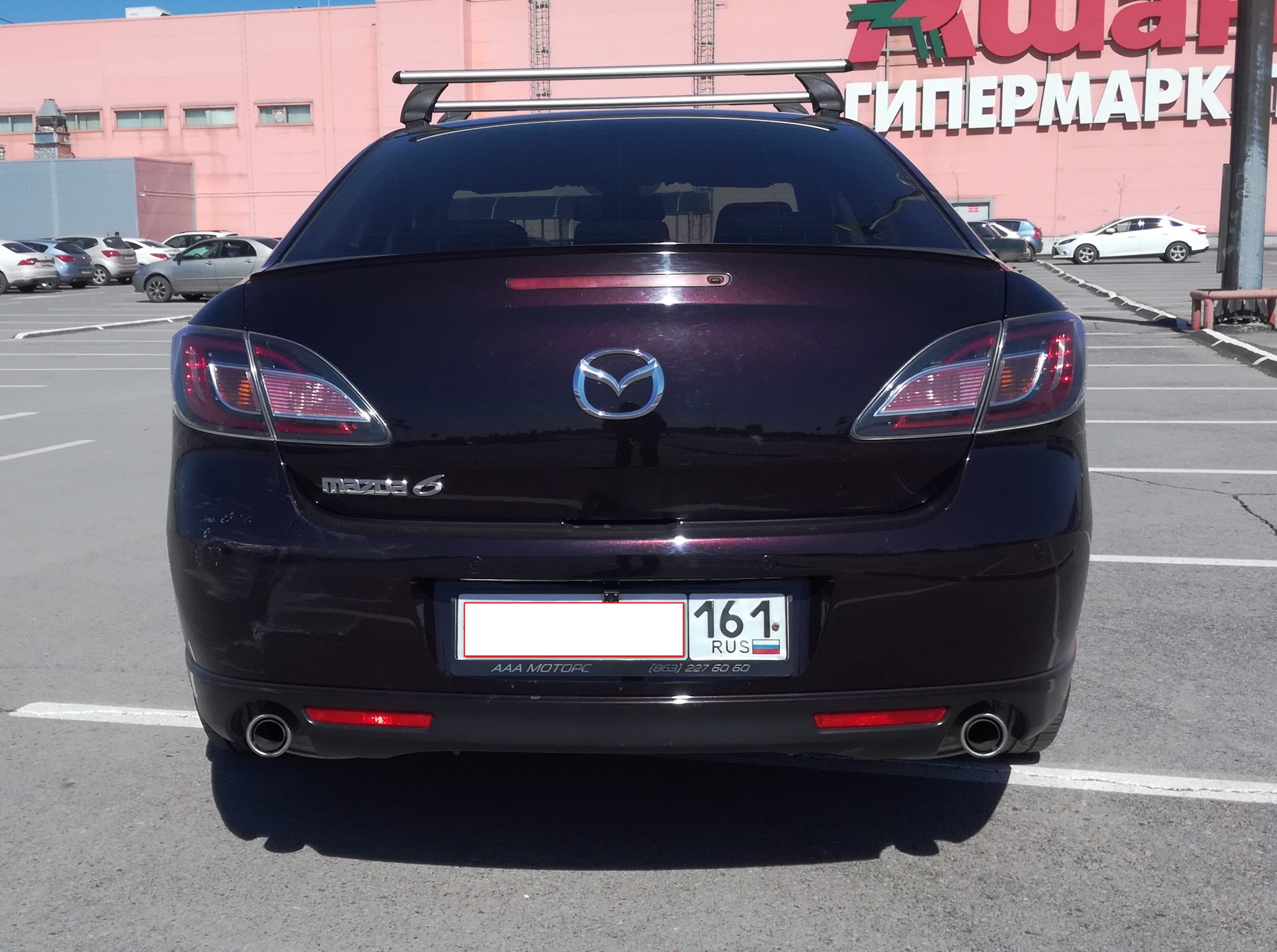 симметрия заднего хода)) — Mazda 6 (2G) GH, 2 л, 2008 года | стайлинг ...