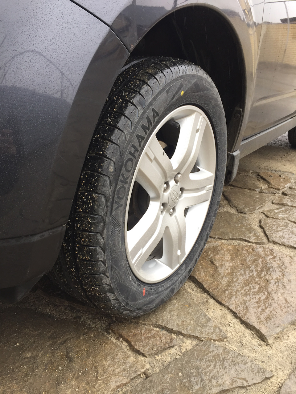 Новая резина на лето Yokohama advan sport v105s 225/55 ZR17 — Subaru ...