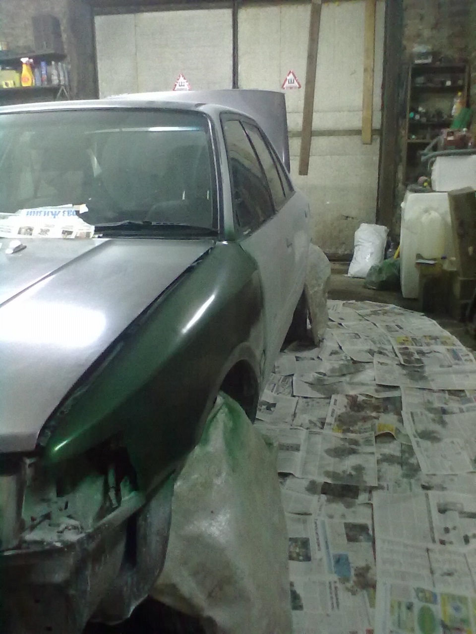 Авто — в новый цвет. День 3 — Mazda Familia (BG), 1,5 л, 1989 года ...