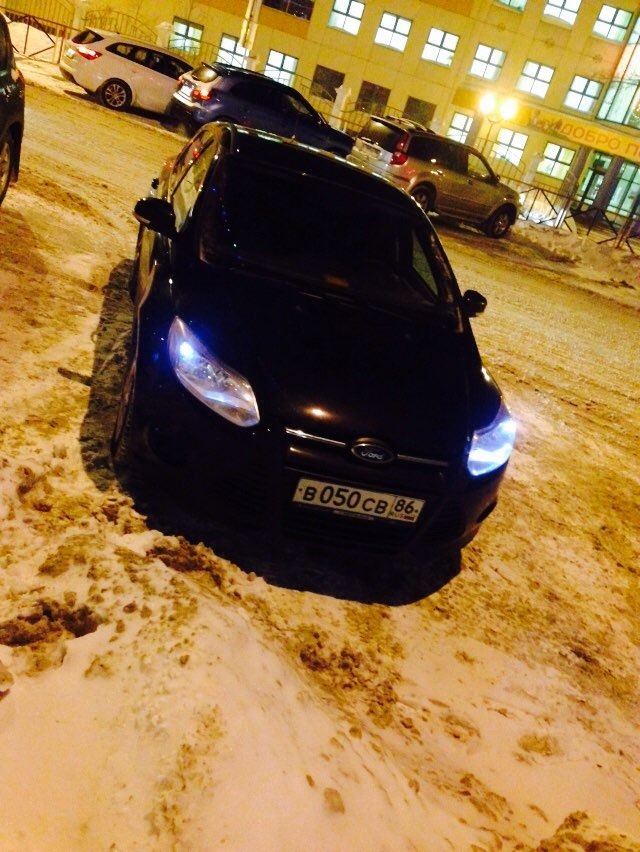 Замена ГРЗ — Ford Focus III Hatchback, 1,6 л, 2012 года | техосмотр ...