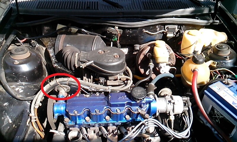 Заглушка вместо бензонасоса — Opel Kadett E, 1,6 л, 1987 года | своими ...