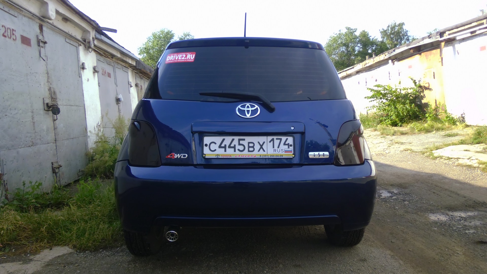 Toyota ist (1G) 1.5 бензиновый 2003 | 1,5 4WD на DRIVE2