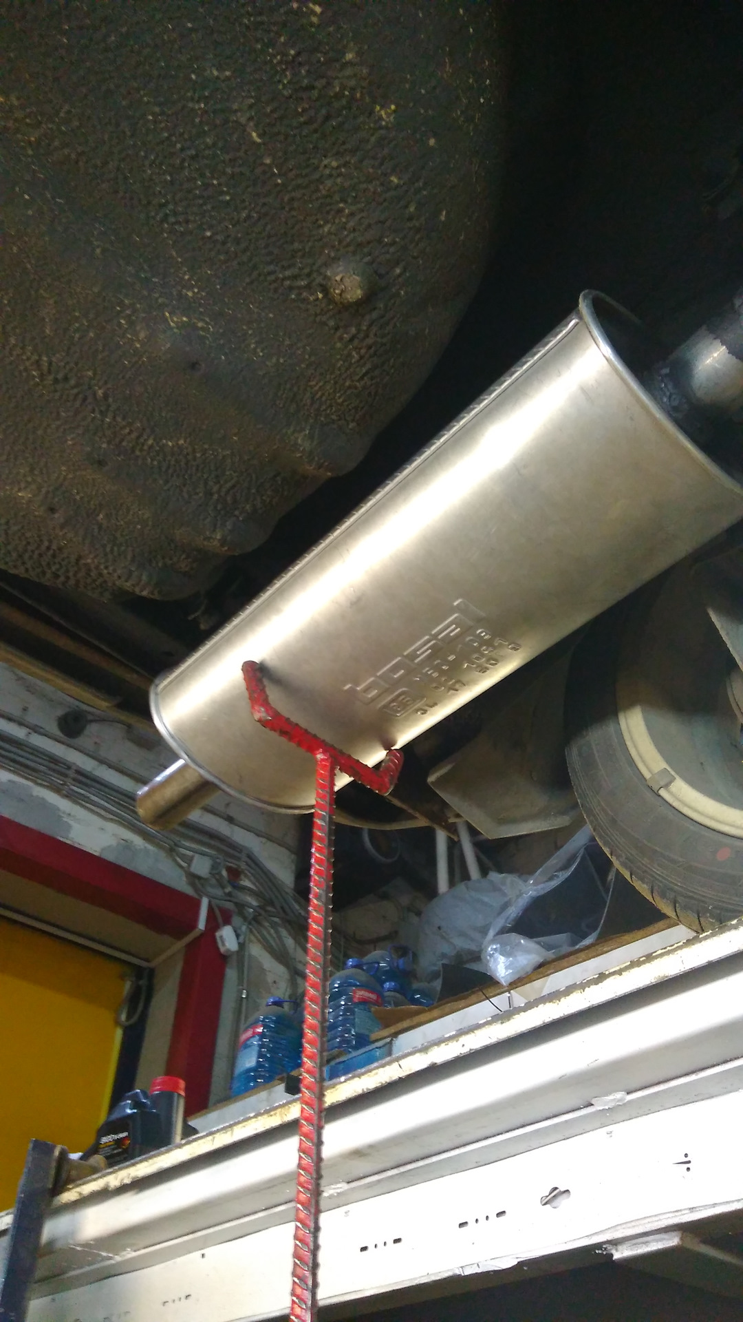 Выхлоп, или тихий прямоток bosal — Lada 21093, 1,5 л, 1998 года ...