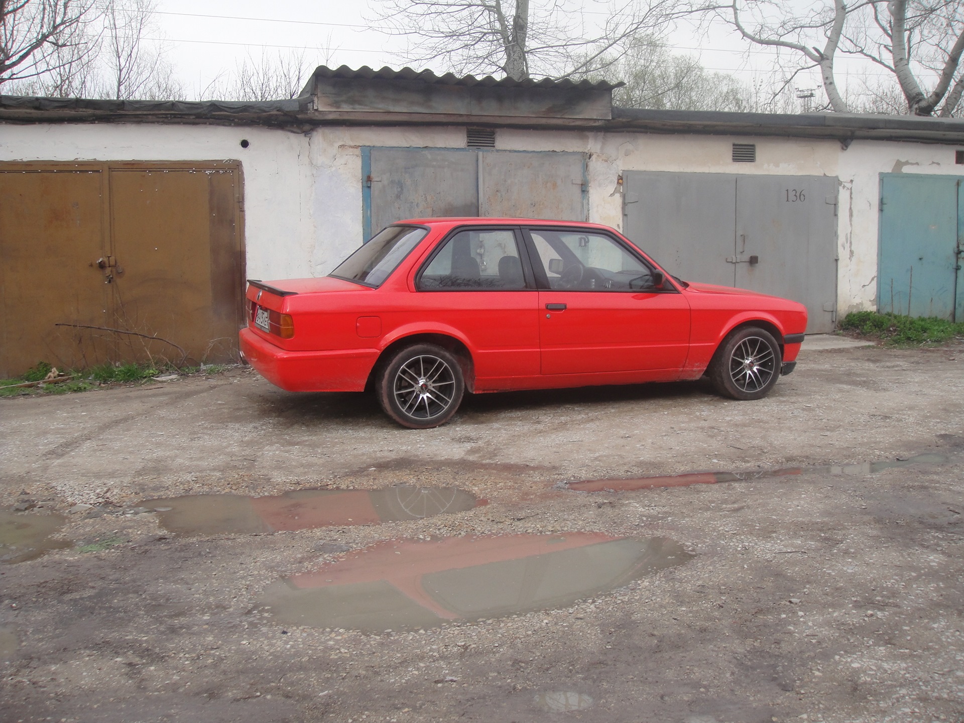 Анти-тюнинг подвески) — BMW 3 series Coupe (E30), 1,6 л, 1983 года ...