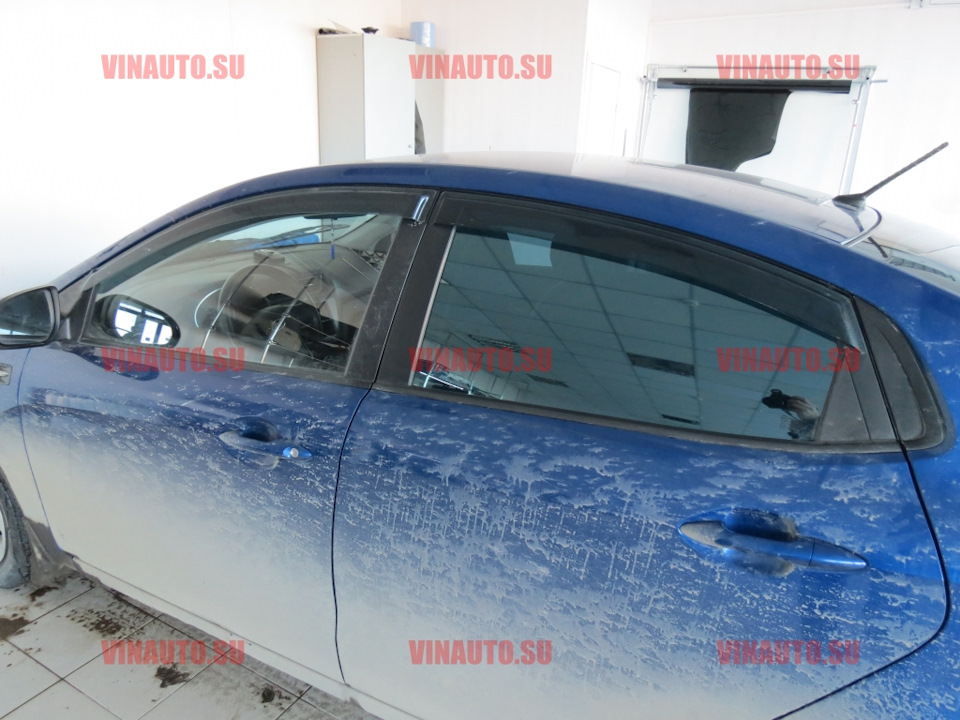 Тонировка задней полусферы KIA Rio — VINавто на DRIVE2